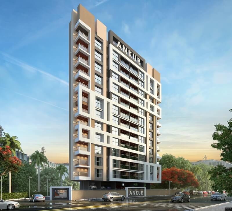 Exterior view of Ankur by SK Fortune Group