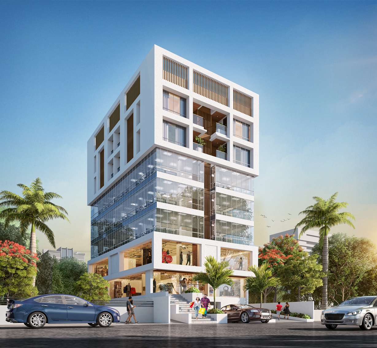 Exterior view of Chintamani by SK Fortune Group